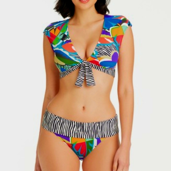 Bleu Rod Beattie Multicolor Abstract Bikini - Picture 1 of 7